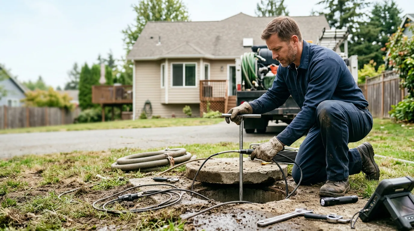 Septic Tank Pumping in Kingston, WA